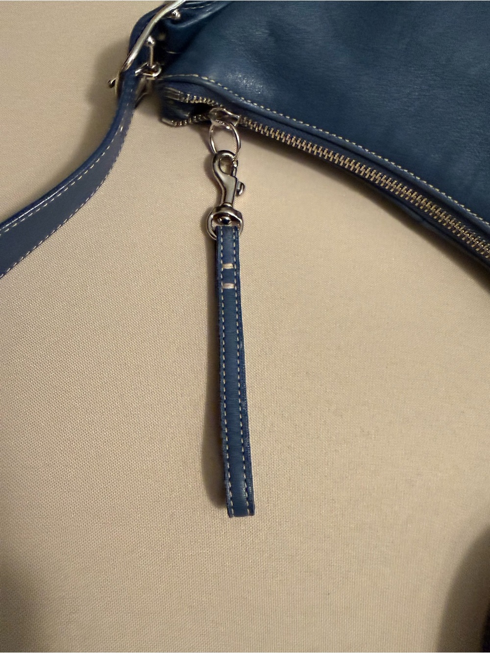 Coach Vintage Legacy Slim Duffle Blue Bag - Picture 12 of 15
